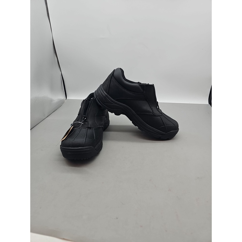 Propet Men's Black Blizzard Waterproof Ankle Boot Shoes Size 8 Extra Wide (3E)